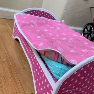American Girl Bed w/ bedding
